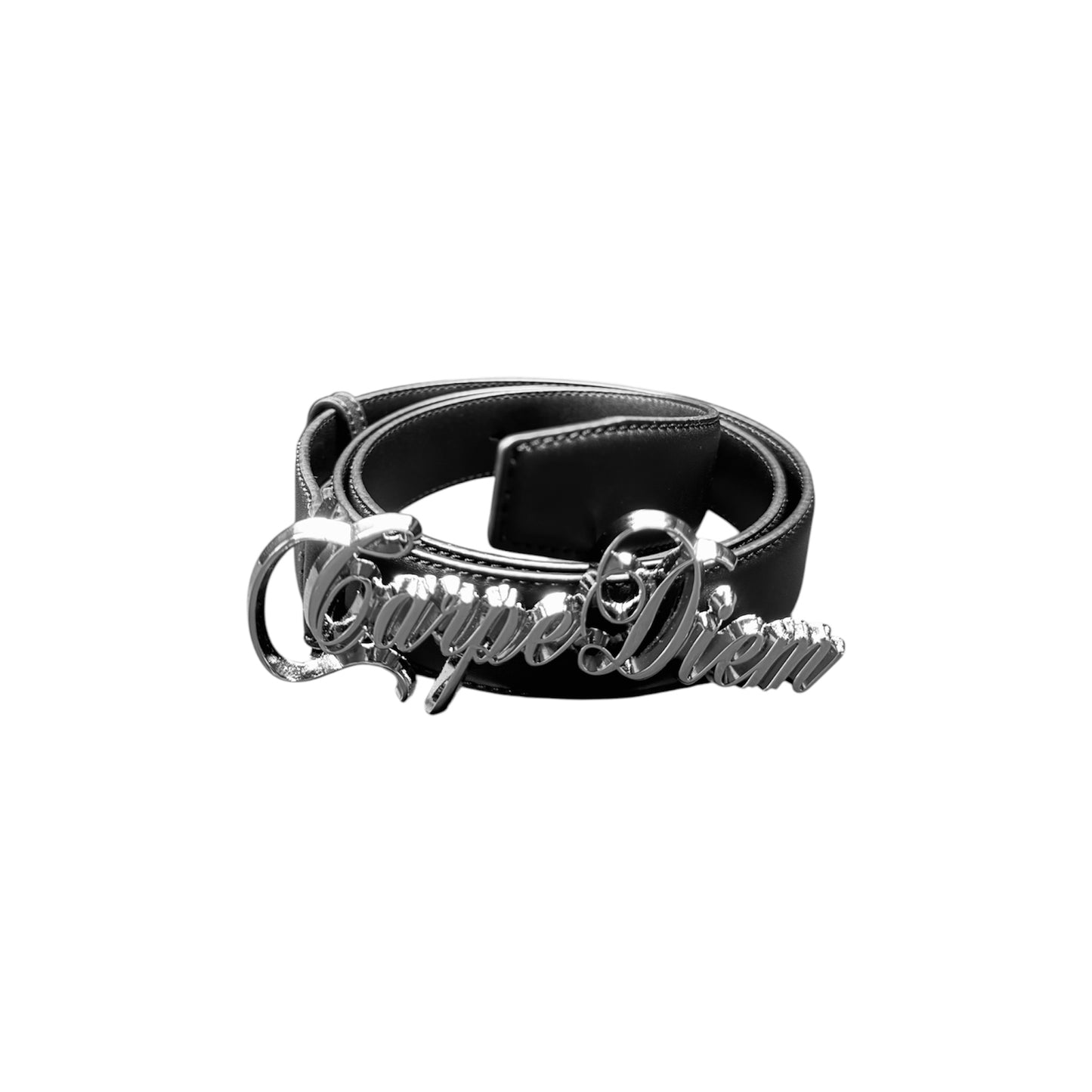 CARPE SCRIPT BELT 'SILVER'