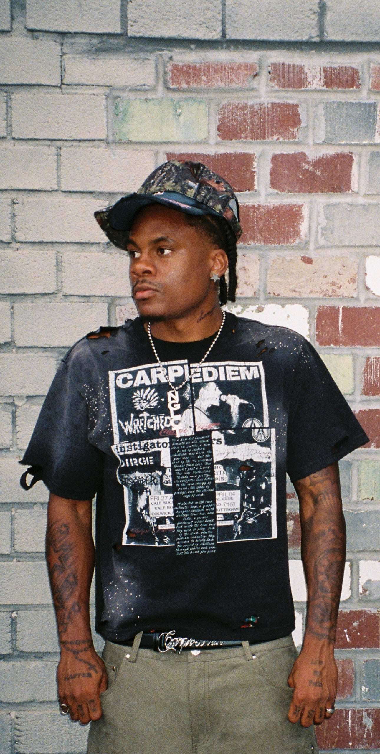 'INSTIGATORS' DISTRESSED T
