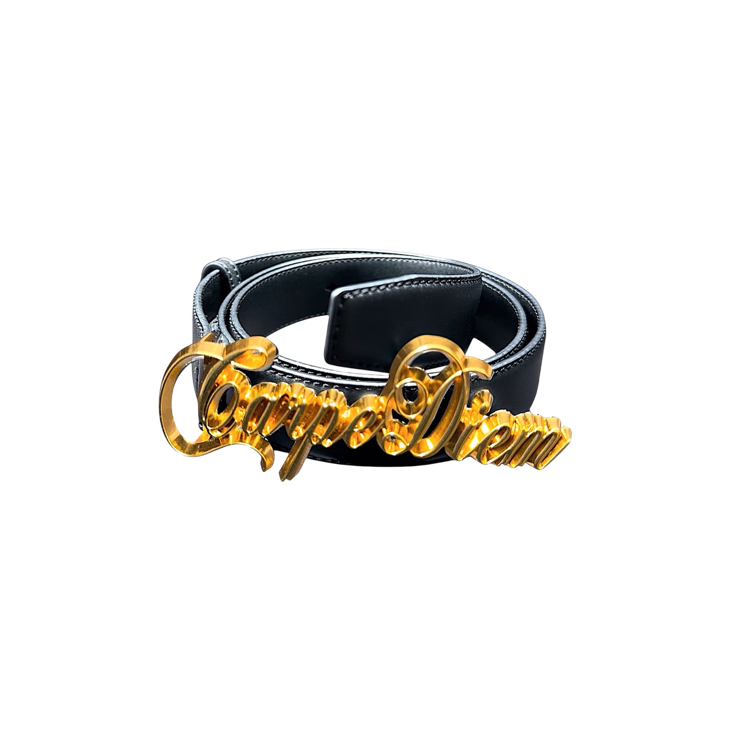'SCRIPT BELT' (GOLD)