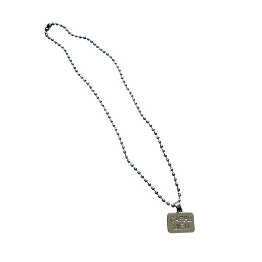 'PLATE CHAIN' (SILVER)