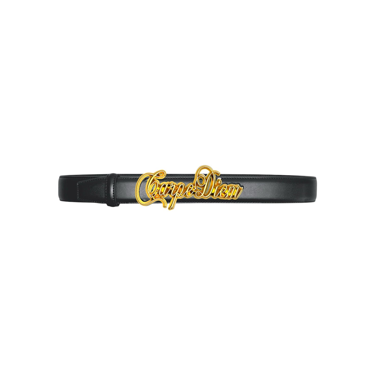 'SCRIPT' BELT (GOLD)