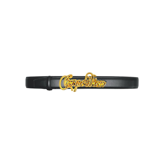 'SCRIPT' BELT (GOLD)